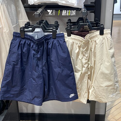 nike耐克男刺绣logo梭织透气舒适百搭简约休闲短裤IF0845-451-229