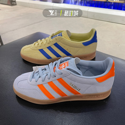 专柜正品Adidas休闲翻毛皮T头鞋