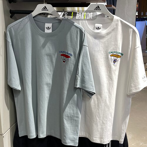 adidas三叶草纯棉GFX短袖T恤