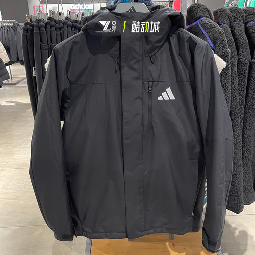 专柜正品Adidas男女休闲夹克外套