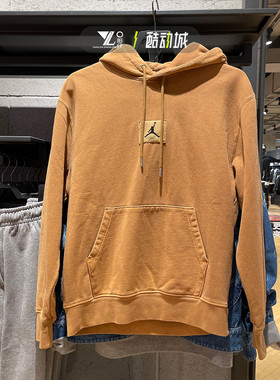 JORDAN男子飞人卫衣连帽加绒保暖宽松运动休闲套头衫 FB7291-231