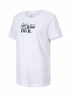 nike耐克女子2025年夏季新款圆领休闲简约短袖T恤IM5974-100-010