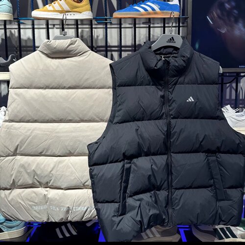 专柜正品阿迪达斯休闲羽绒服马甲