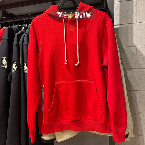 专柜正品耐克男子本命年红色卫衣