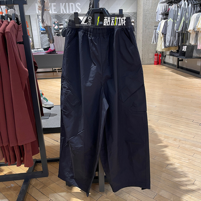 专柜正品Jordan女子简约黑色长裤