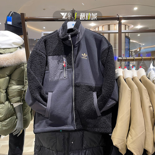 阿迪达斯官网三叶草春季夹克外套