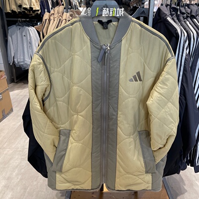 阿迪达斯男冬季保暖宽松运动棉服