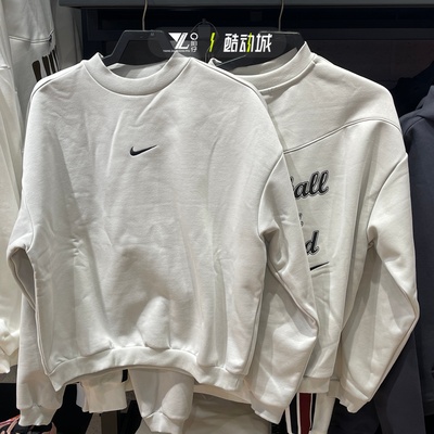 耐克男春季字母印花卫衣