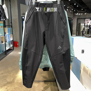 IN5611 男子运动训练梭织加绒小脚长裤 专柜正品 Adidas阿迪达斯新款