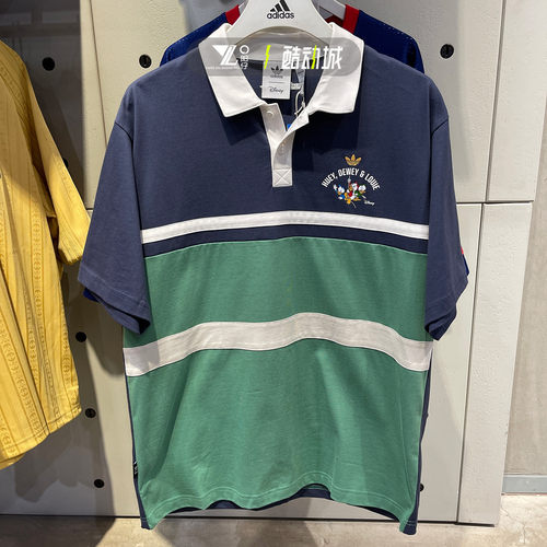 阿迪达斯三叶草迪士尼联名短袖