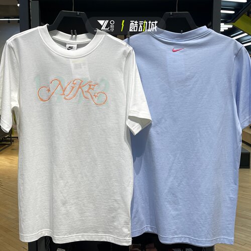 Nike耐克女短袖棉质透气T恤