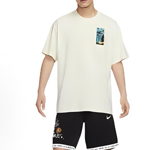 010 065 113 FZ8094 nike耐克耐高系列男子水洗做旧72号印花短袖