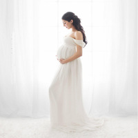 DRESS EVENG DRESS WITH HALTER NECK for Pregnant Women dresses