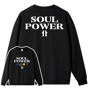 陶喆同款soul power演唱会周边专辑男女春秋卫衣应援服soulpower