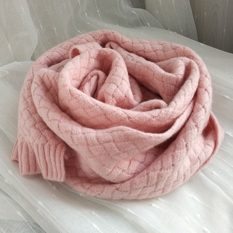 新品女士羊绒两用加长围巾披肩