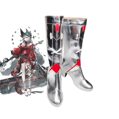 明日方舟cos鞋定做 浊心斯卡蒂cosplay鞋子定制