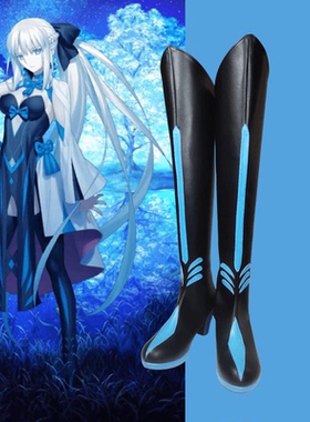 fate grand order fgo 摩根 COS鞋COSPLAY鞋来图定制