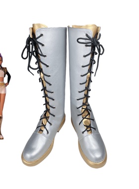 KPOP猎魔女团HUNTRX rumi 鲁米cosplay鞋（银色款）