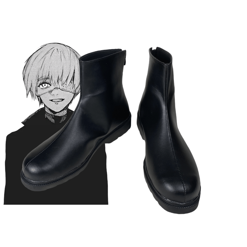 东京食尸鬼 金木研 cos鞋cosplay订做漫展定做演出鞋定制