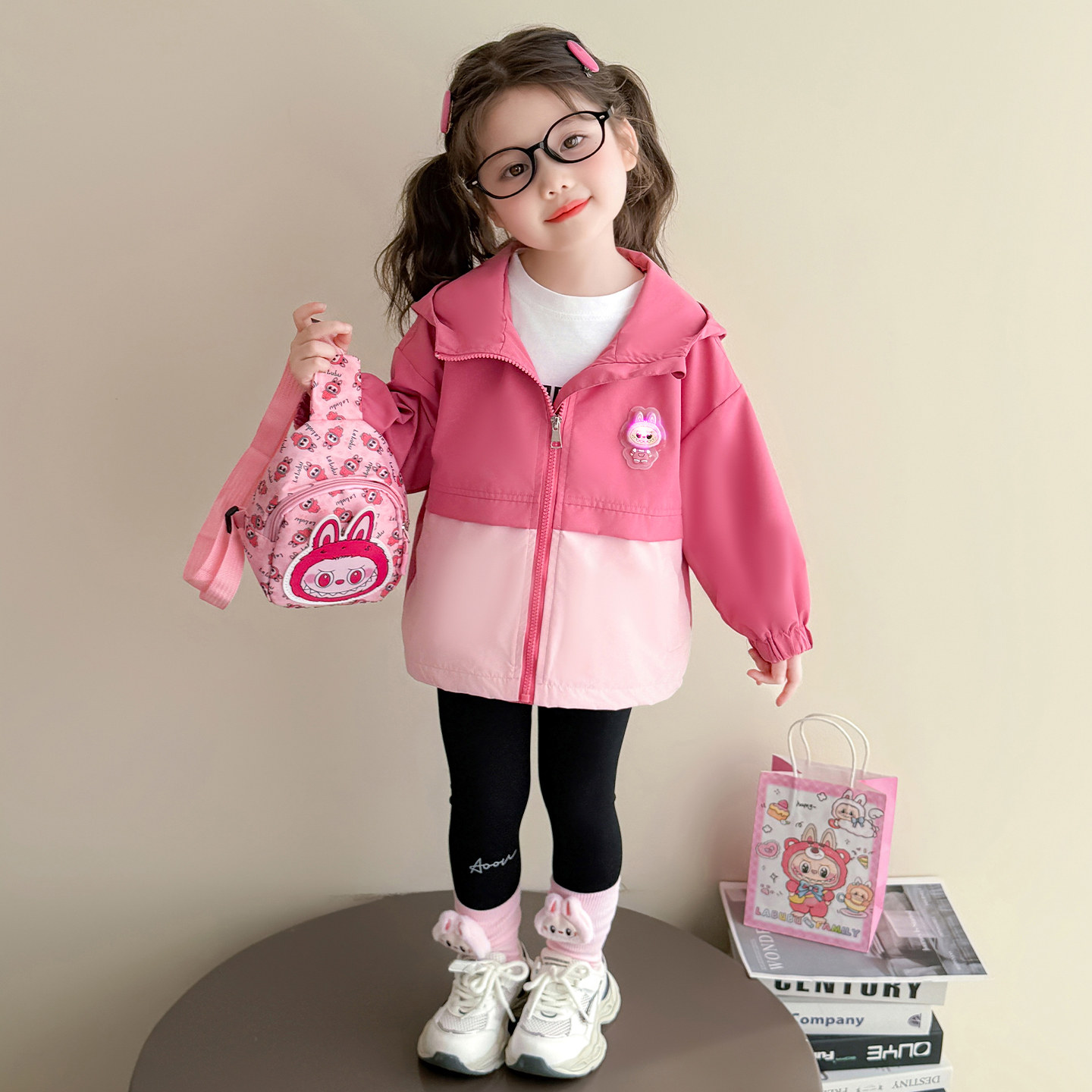 女童外套春秋2026新款儿童洋气卡通春季女宝宝时髦休闲春装冲锋衣,童装/婴儿装/亲子装,普通外套,淘宝优惠券,粉丝福利购,淘宝优惠卷