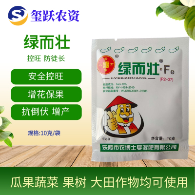 绿而壮 叶绿素铁 乐陵农博士 蔬菜安全控旺抗病增产防止徒长10g