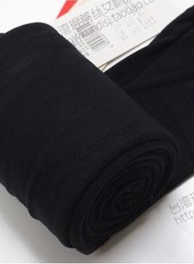 皮尔卡丹厚型加长加肥加大双层双针特厚高腰天鹅绒连裤袜PC39019