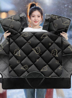 专用极核EZ4pro/Max/Li电动车冬季挡风被加绒加厚防水冬天防风罩