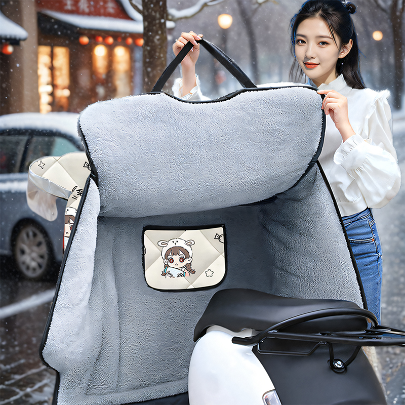 适用雅迪冠能6代B60-D电车挡风被