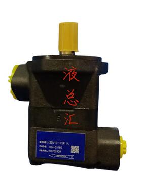 SDV101P5P1A叶片泵SDV10-1P6P-1A SDV20-1B2B-1D油泵液压泵