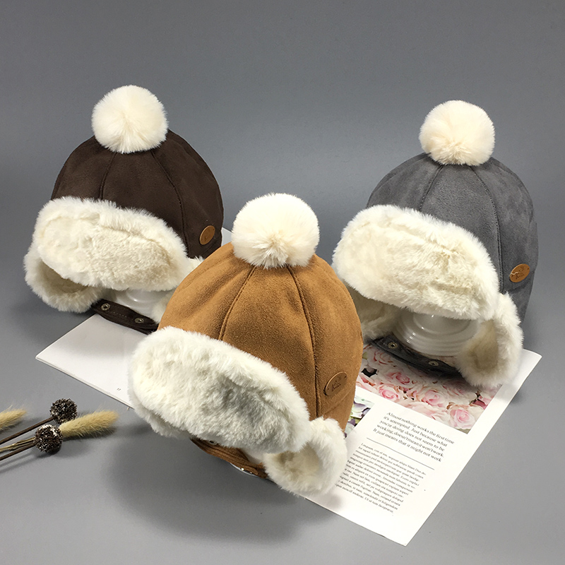 儿童宝宝帽子护耳雷锋6个月2岁