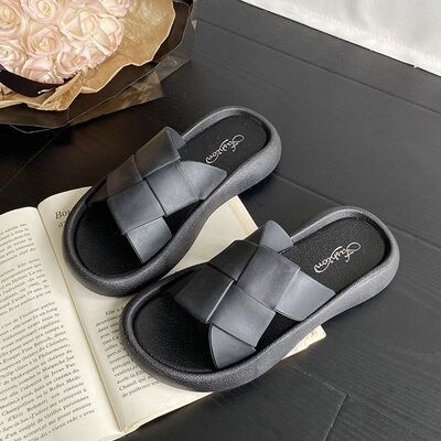 女款拖鞋海边沙滩厚底外穿