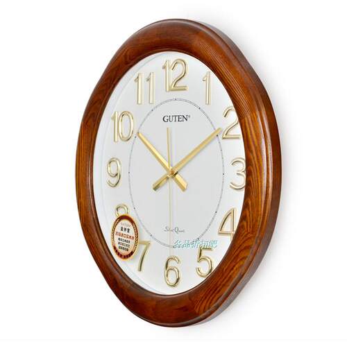 客厅实木挂钟日本静音机芯