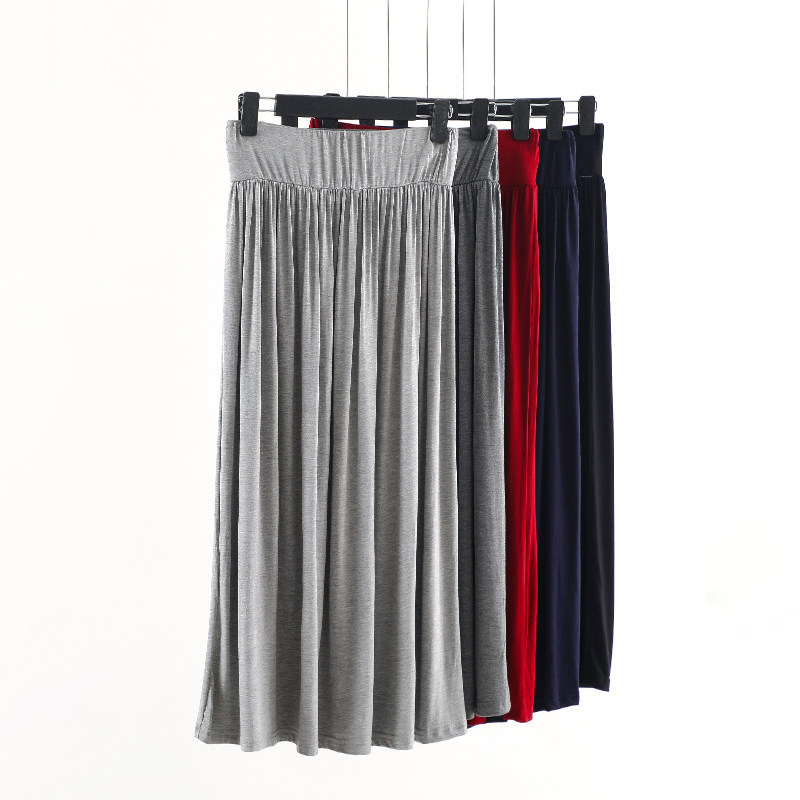 莫代尔百褶半身裙女夏2020新款高腰大码裙子显瘦中长裙百搭A字裙|msdalam kategori Butik wanita / wanita, skirt - dari Buy2taobao.com untuk memberikan perkhidmatan ejen Taobao profesional membeli