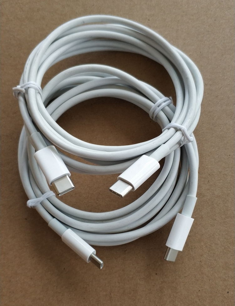 原装二手苹果macbook pro数据线12/13/15/16寸双头type-c充电线