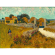 Provence 国外风景油画名家梵高装 饰画画芯客厅Farmhouse