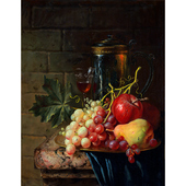 王 MH099=静物 精选国外静物摆设装 饰画油画画芯客厅背景墙427