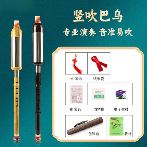 工厂 竖吹入门初学者乐器学生用降b调c调F调G调仿楠竹巴乌
