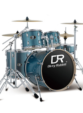 专业演奏DR成人自学架子鼓5鼓3镲4镲儿童初学入门考级精选爵士鼓