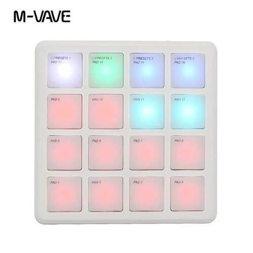 专业 MIDI打击垫便携式DJ音乐RGB编曲键盘控制器推荐