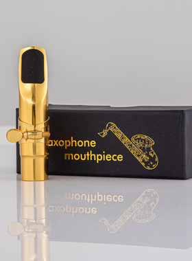 工厂 降E调中音萨克斯金属笛头黄铜材质萨克斯笛头3件套