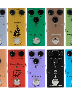 fny og电吉他单块mini效果器踏板乐器迷你便捷式效果器