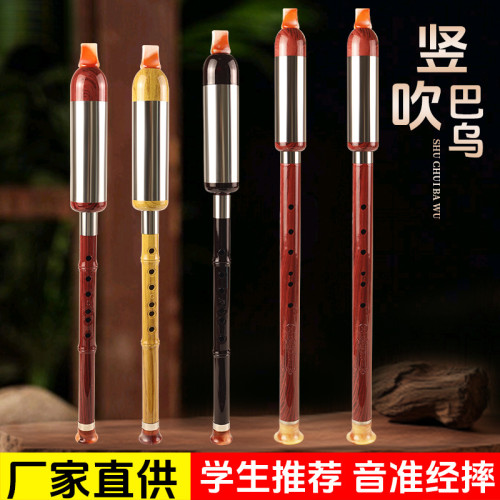 仿红木乐器 初学演奏型民族乐器 树脂巴乌