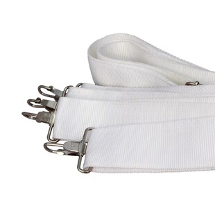 学校管乐鼓号队大小鼓带军鼓带白色儿童成人小腰鼓背带乐器配件