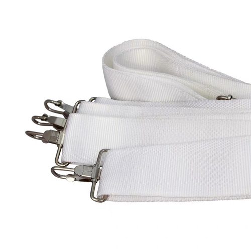 学校管乐鼓号队大小鼓带军鼓带白色儿童成人小腰鼓背带乐器配件