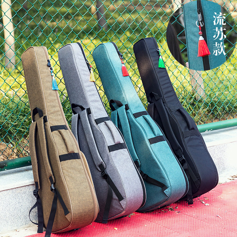 工厂 吉他包25mm加厚防水加棉民谣古典可印字吉他袋套双肩