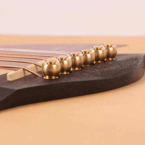 黄铜弦柱压琴弦钉子延长延音纯铜吉他弦钉民谣木吉他固弦锥不生锈