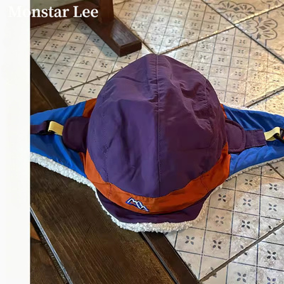 Monstar Lee冬天保暖防寒护耳帽户外徒步防风雷锋帽秋冬加厚帽子