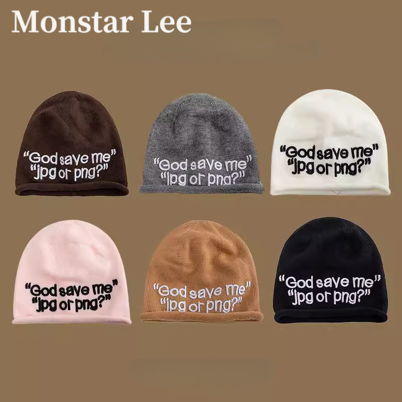 Monstar Lee甜酷粉色帽子