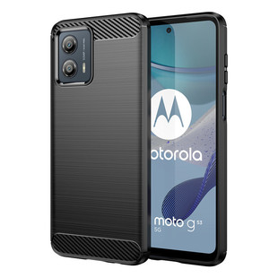 G53 Moto G23 G53保护套Motorola碳纤维全包硅胶软壳潮牌 G13 G73手机壳