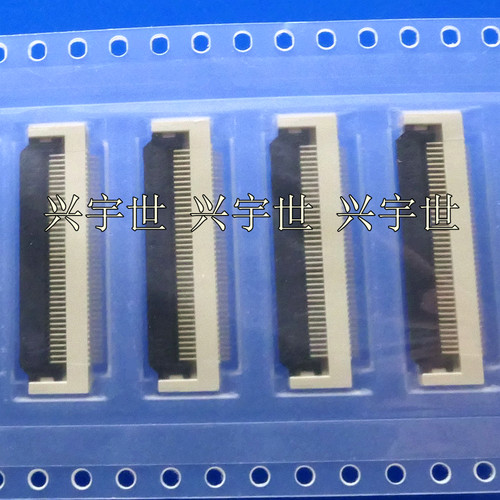 40pin0.5mm间距单排FPC翻盖连接器现货 奥罗拉F31L-1A7H1-21040
